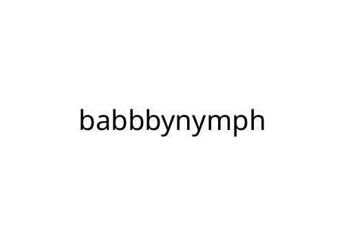 babbbynymph
