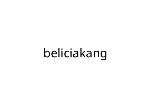 beliciakang