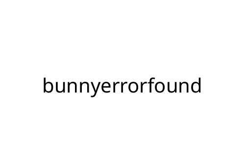 bunnyerrorfound