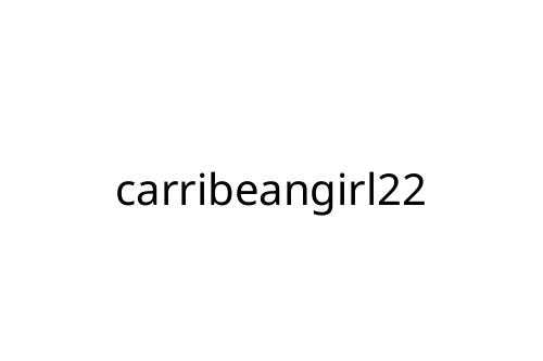 carribeangirl22