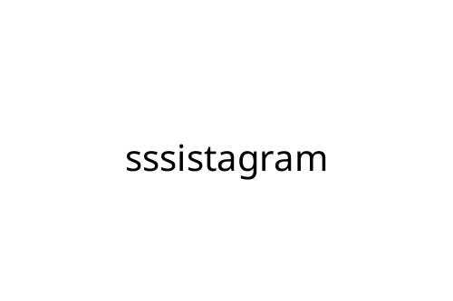 sssistagram