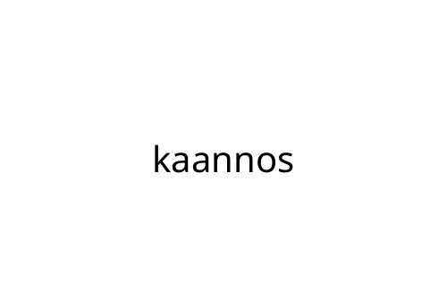 kaannos