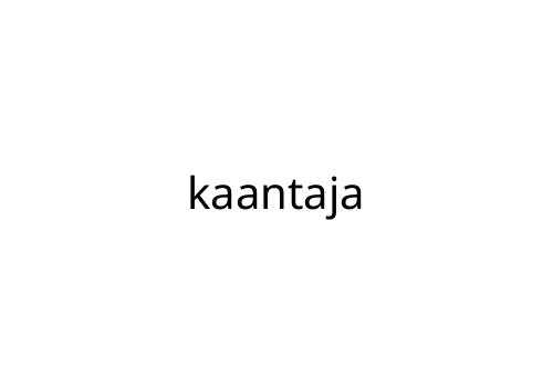 kaantaja