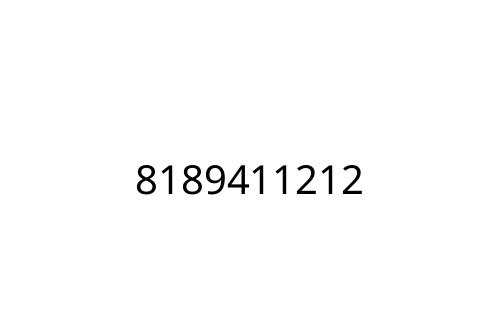 8189411212