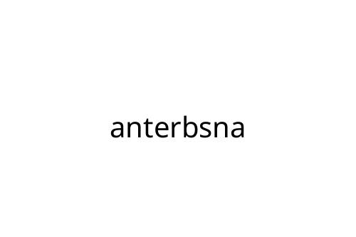 anterbsna