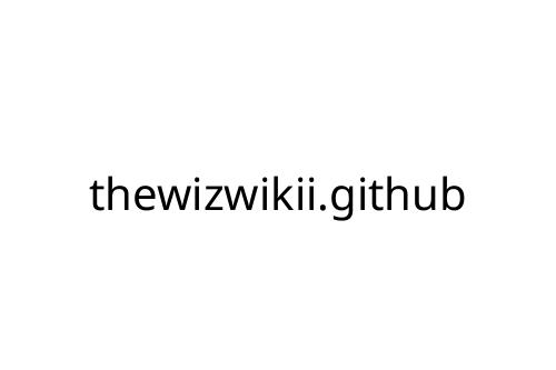 thewizwikii_github