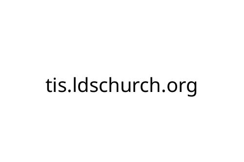 tis_ldschurch_org