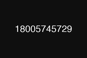 18005745729