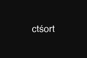 ctśort