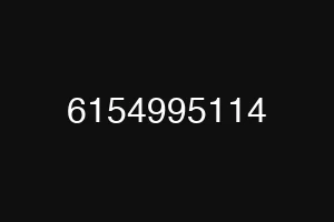 6154995114