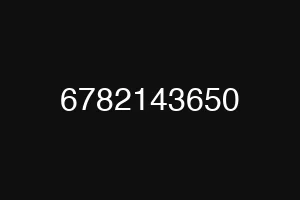6782143650