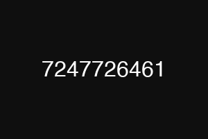 7247726461