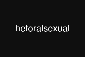 hetoralsexual