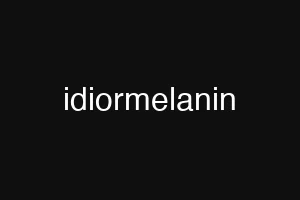 idiormelanin