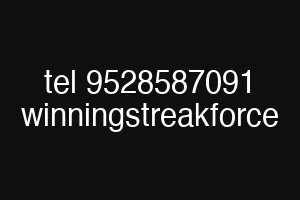 tel 9528587091 winningstreakforce