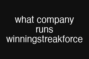what company runs winningstreakforce